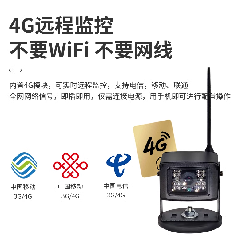 4G无线车载摄像机